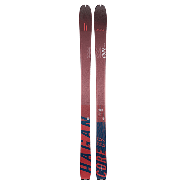 Der HAGAN Tourenski Core Carbon 89 ist ein Allrounder in der der Tourenski Palette.