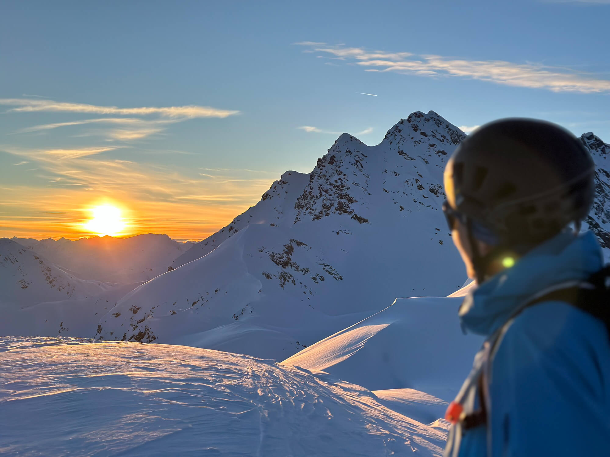 Gemeinsam mit einem staatlich ausgebildeten Bergführer geht es gemeinsam in das Silvrettagebirge.